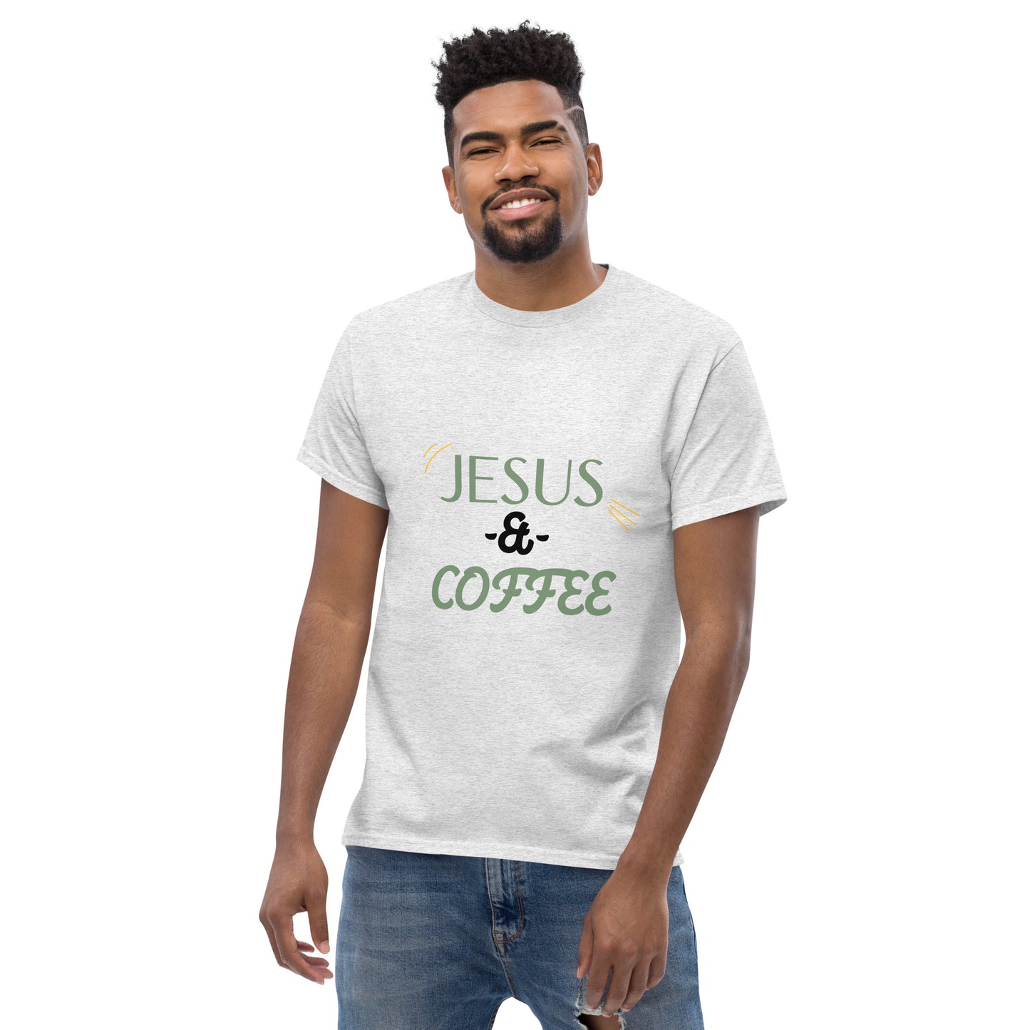 Men's Jesus & Coffee classic tee