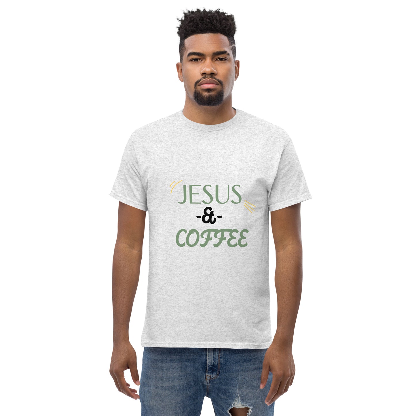 Men's Jesus & Coffee classic tee