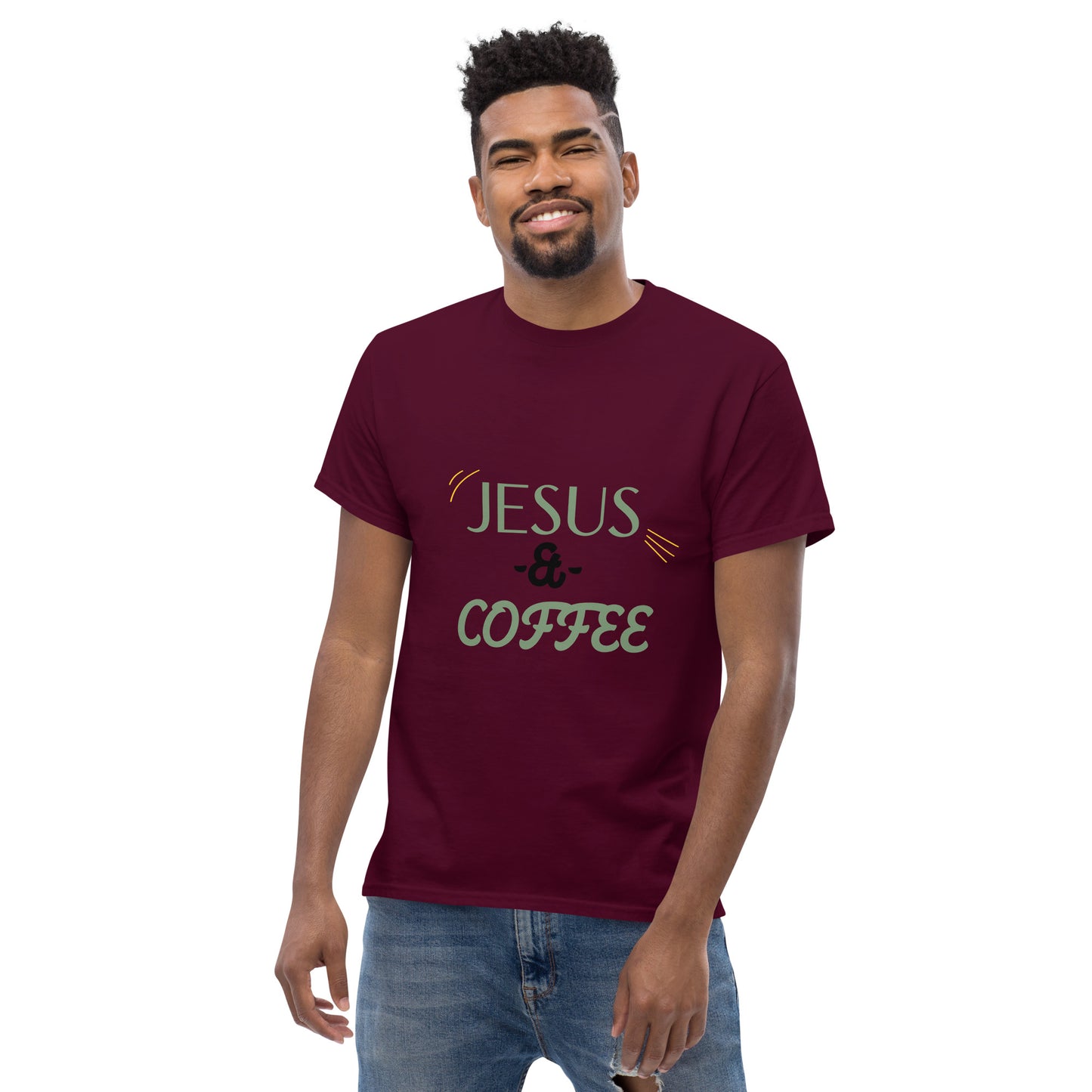 Men's Jesus & Coffee classic tee