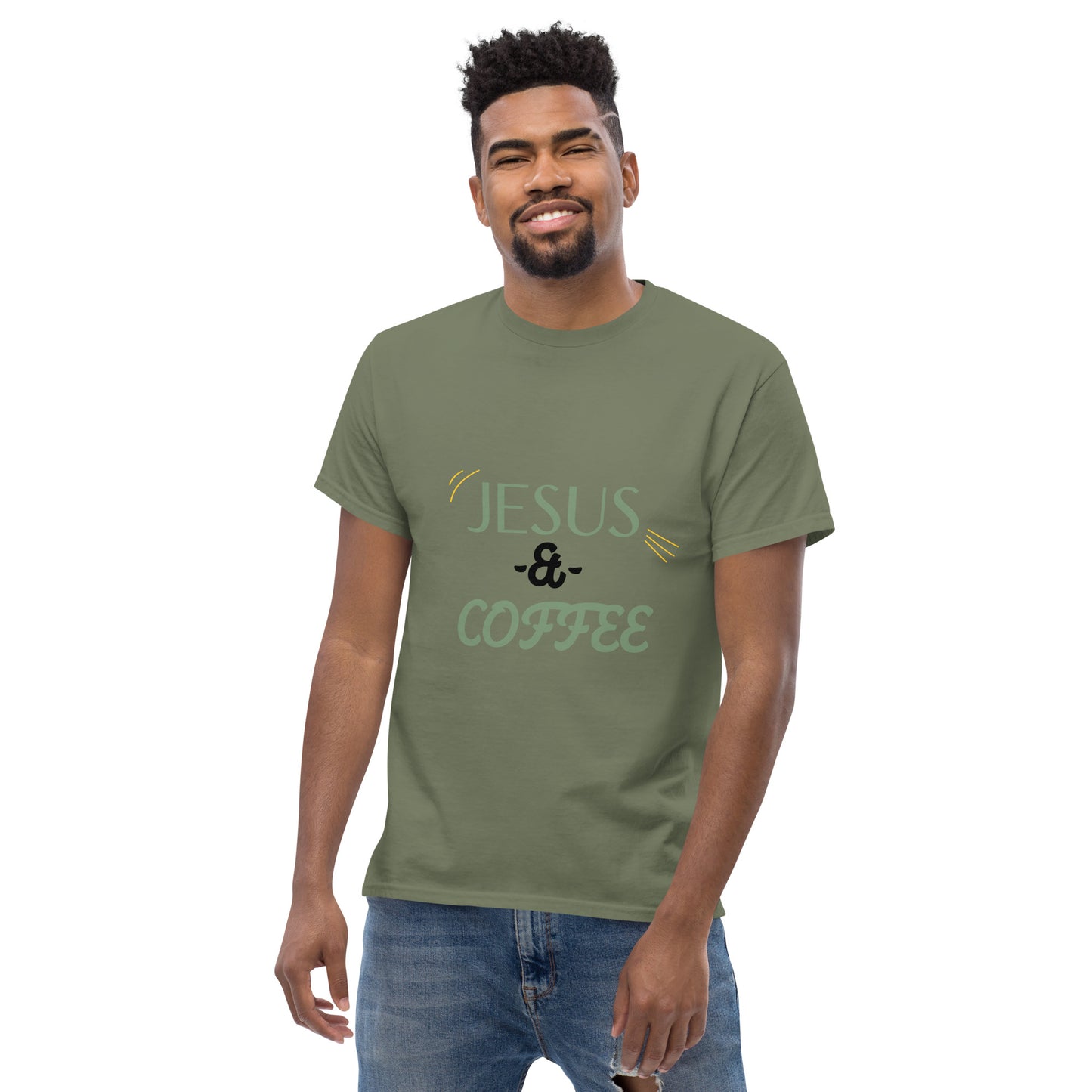 Men's Jesus & Coffee classic tee