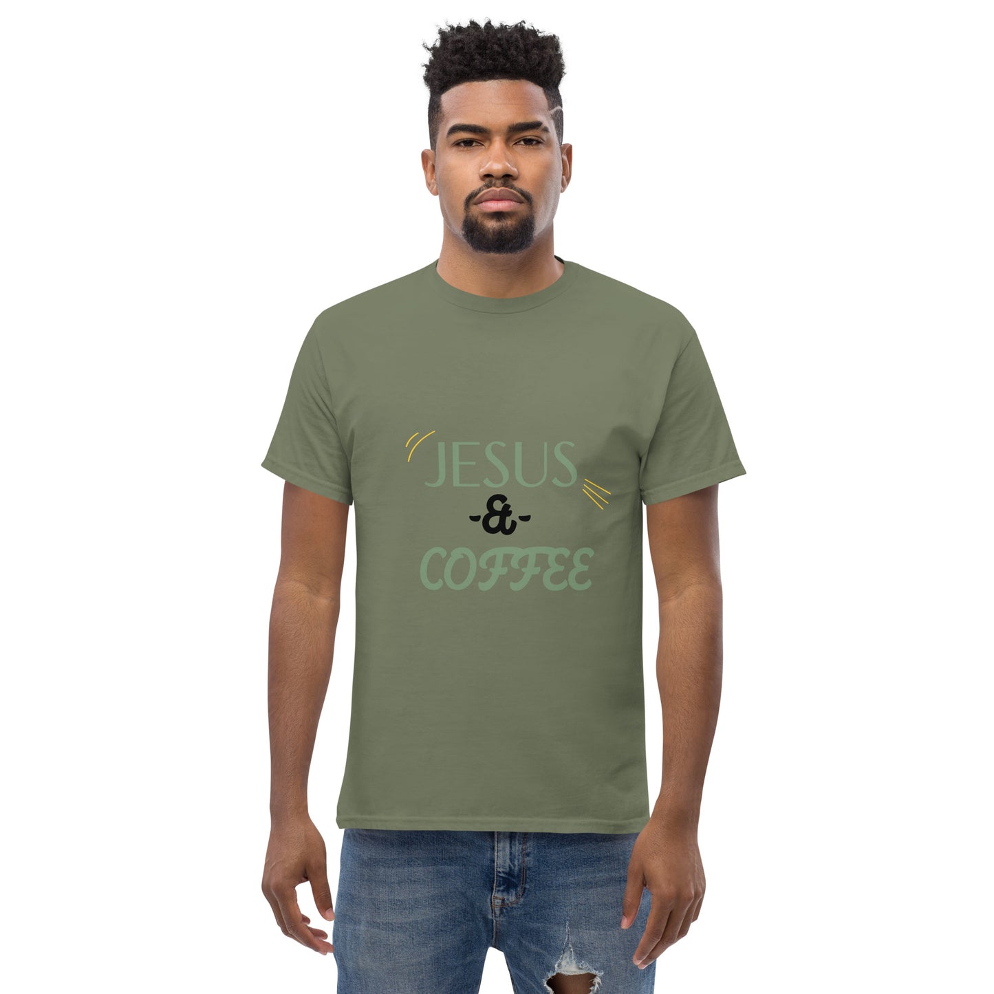 Men's Jesus & Coffee classic tee