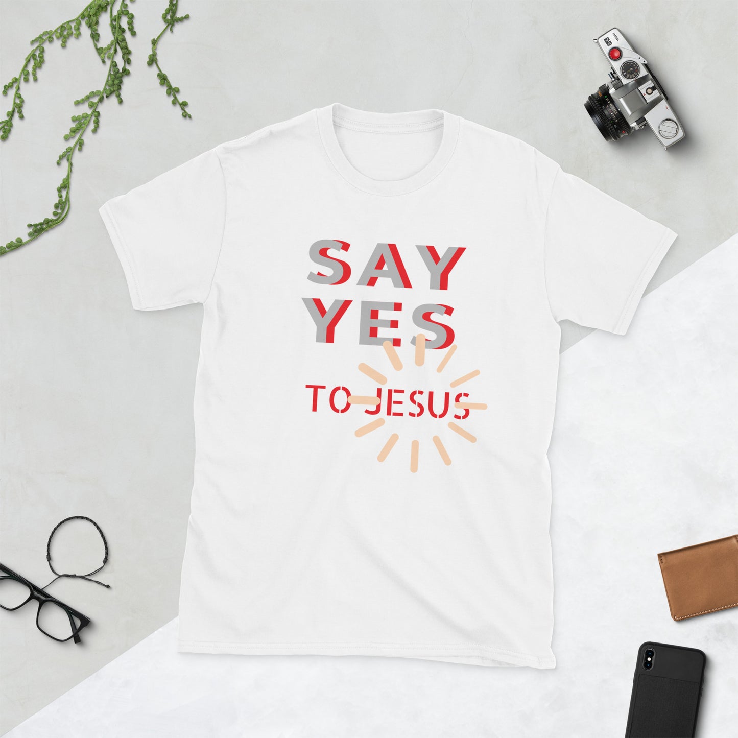 Short-Sleeve SAY YES TO JESUS T-Shirt